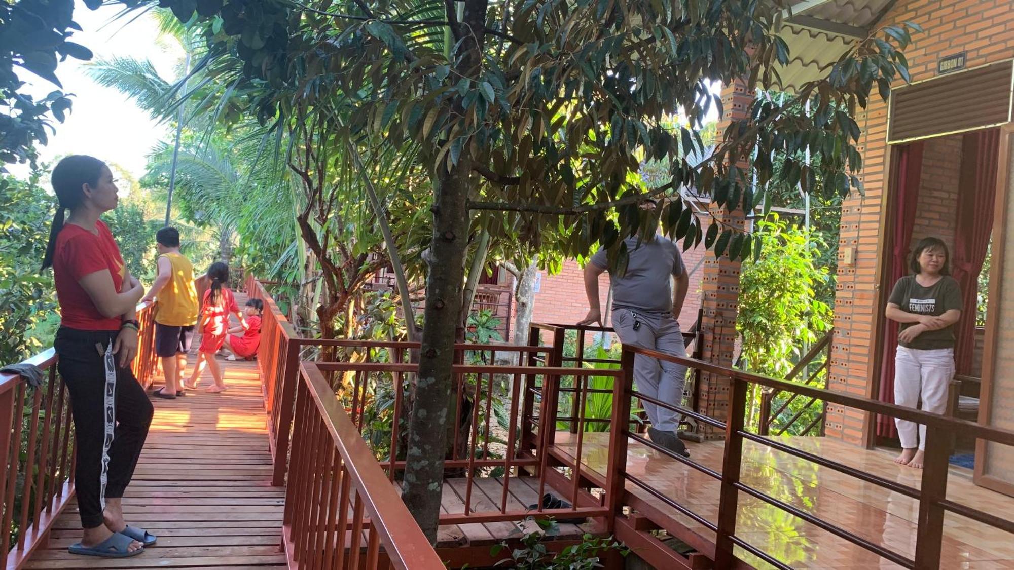 Gibbon Singing Home Stay Quan Tom Dış mekan fotoğraf